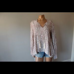 ✖️Sold✖️Marchesa Rose NWT Pink Leopard Babydoll